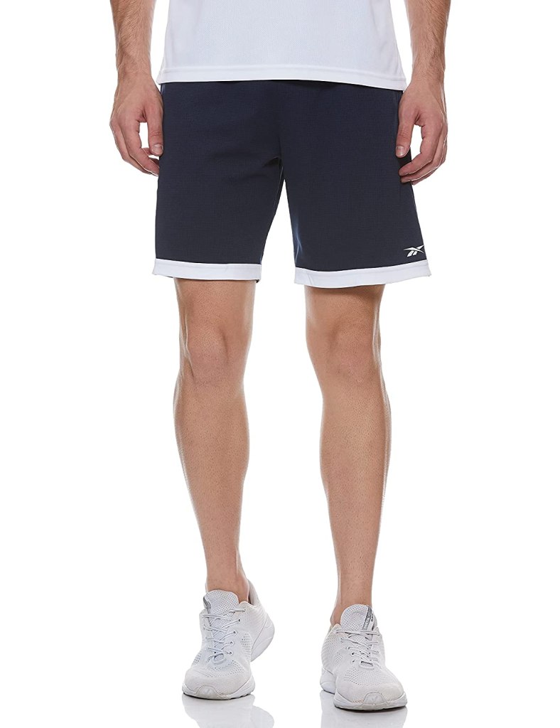 Latest Deal On Reebok Men's Bermuda Shorts Regular Polyester - Dealsified