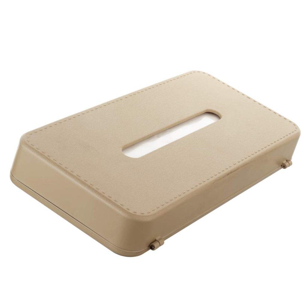 Latest Deal On Sepia Car Sun Shade Mountable Tissue Box (Beige) (SUI 010 BE) - Dealsified