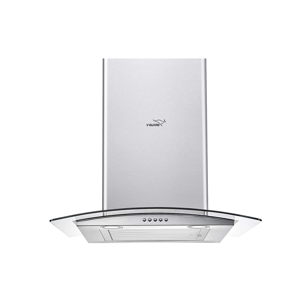 V-Guard MG10 Curved Glass Kitchen Chimney Latest Deal On V-Guard MG10 Curved Glass Kitchen Chimney - Dealsified
