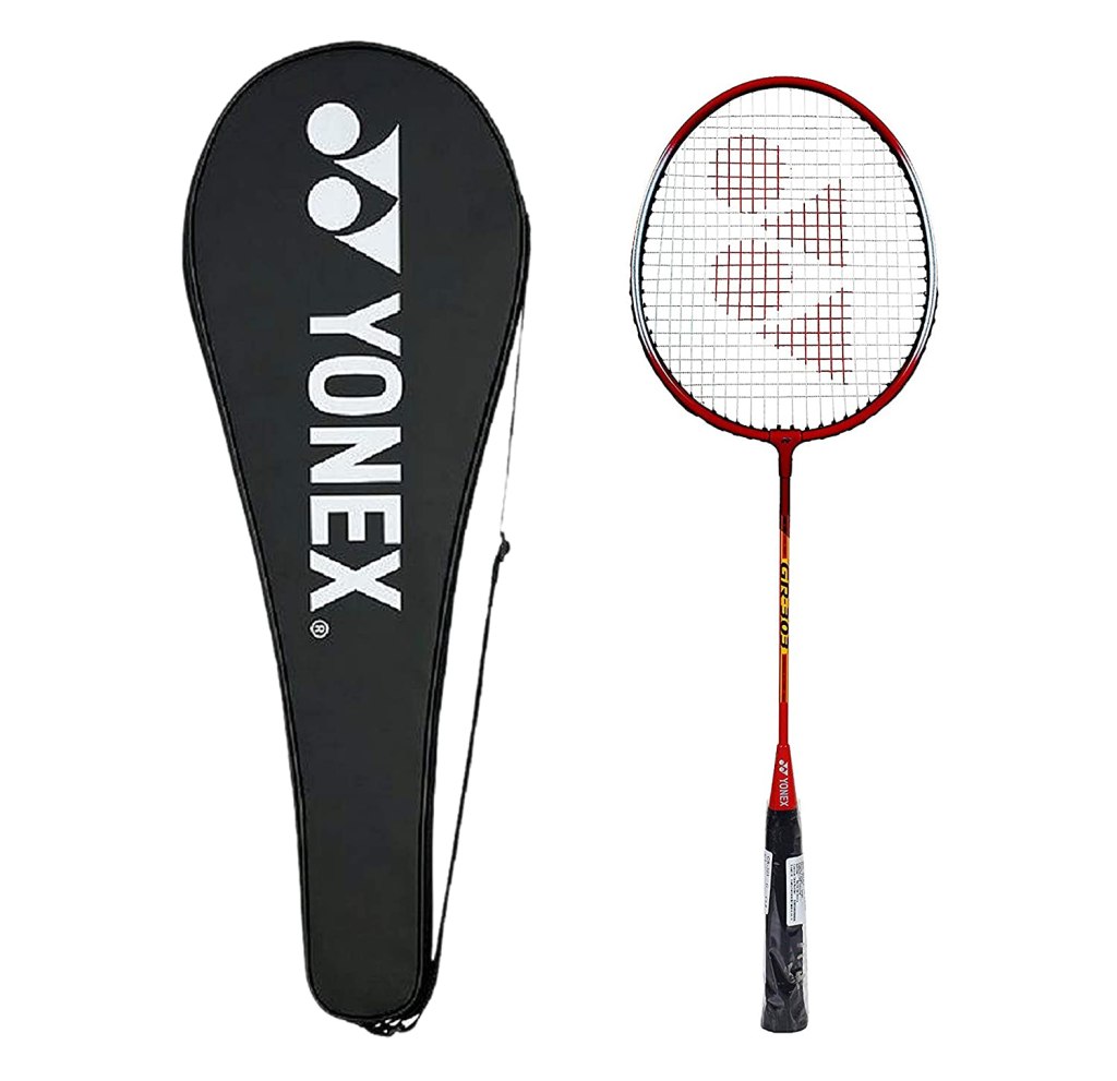 Latest Deal On Yonex GR 303 Aluminum Blend Badminton Racquet with Full Cover - Dealsified