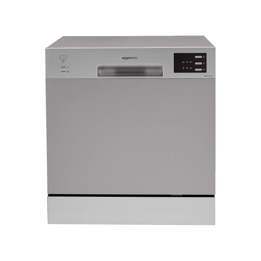 Latest Deal On Amazon Basics 8 Place Setting Dishwasher, Silver - Dealsified