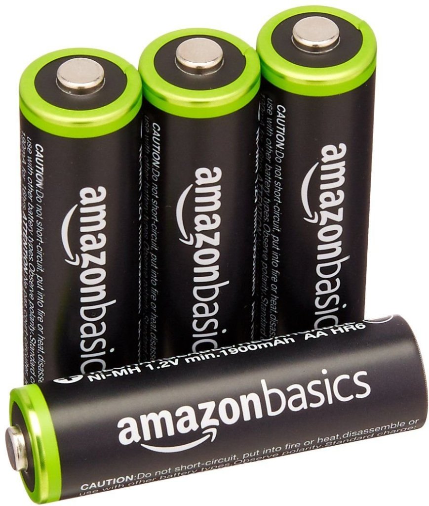 AmazonBasics 4 Pack AA Ni-MH Pre-Charged Rechargeable Batteries Latest Deal On AmazonBasics 4 Pack AA Ni-MH Pre-Charged Rechargeable Batteries - Dealsified
