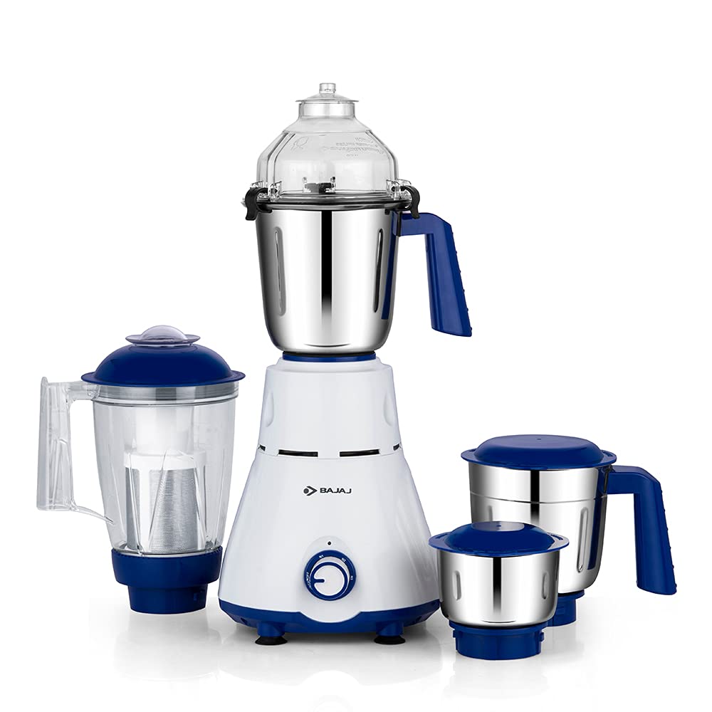 Latest Deal On Bajaj Rex 750W Mixer Grinder with Nutri Pro Feature, 4 Jars - Dealsified