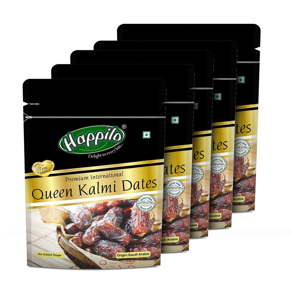 Happilo Premium International Queen Kalmi Dates, 200g (Pack of 5) Latest Deal On Happilo Premium International Queen Kalmi Dates, 200g (Pack of 5) - Dealsified