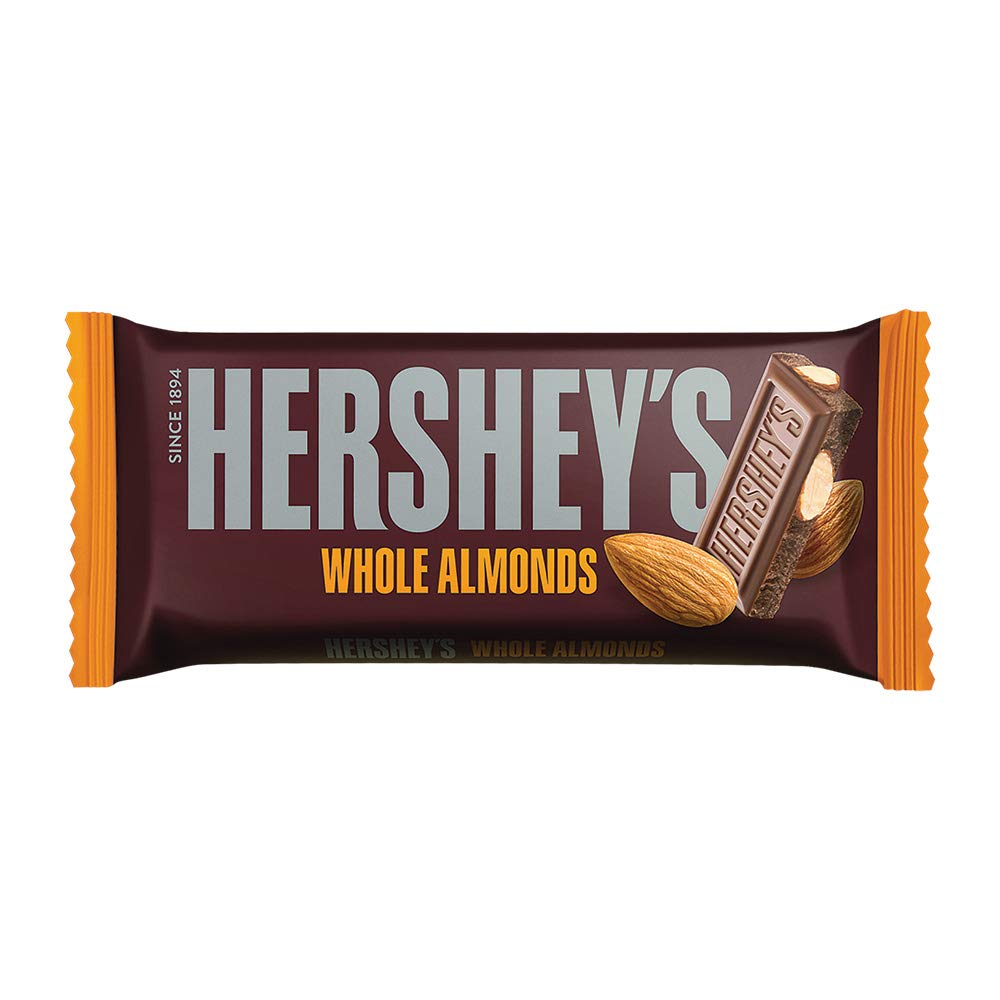 Hershey's Whole Almonds Chocolate Bar, 100g (Pack of 3) Latest Deal On Hershey's Whole Almonds Chocolate Bar, 100g (Pack of 3) - Dealsified