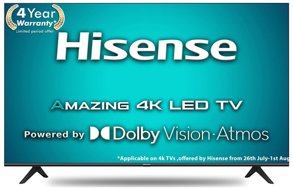 Hisense 43 inches 4K Ultra HD Smart Certified Android LED TV 43A71F (Black) (2020 Model) Latest Deal On Hisense 43 inches 4K Ultra HD Smart Certified Android LED TV 43A71F (Black) (2020 Model) - Dealsified