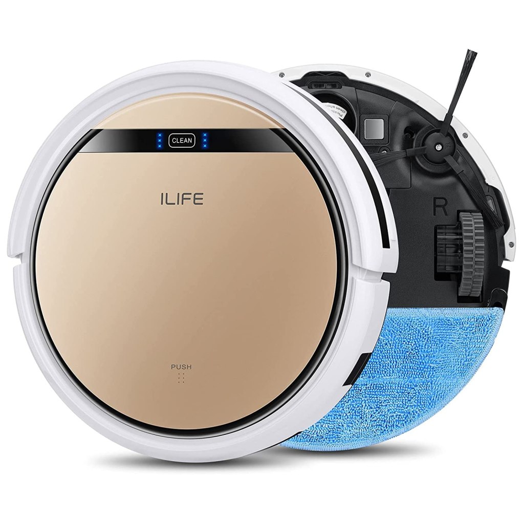 Latest Deal On ILIFE V5s Pro, 2-in-1 Robotic Vacuum Cleaner and Water Mopping - Dealsified