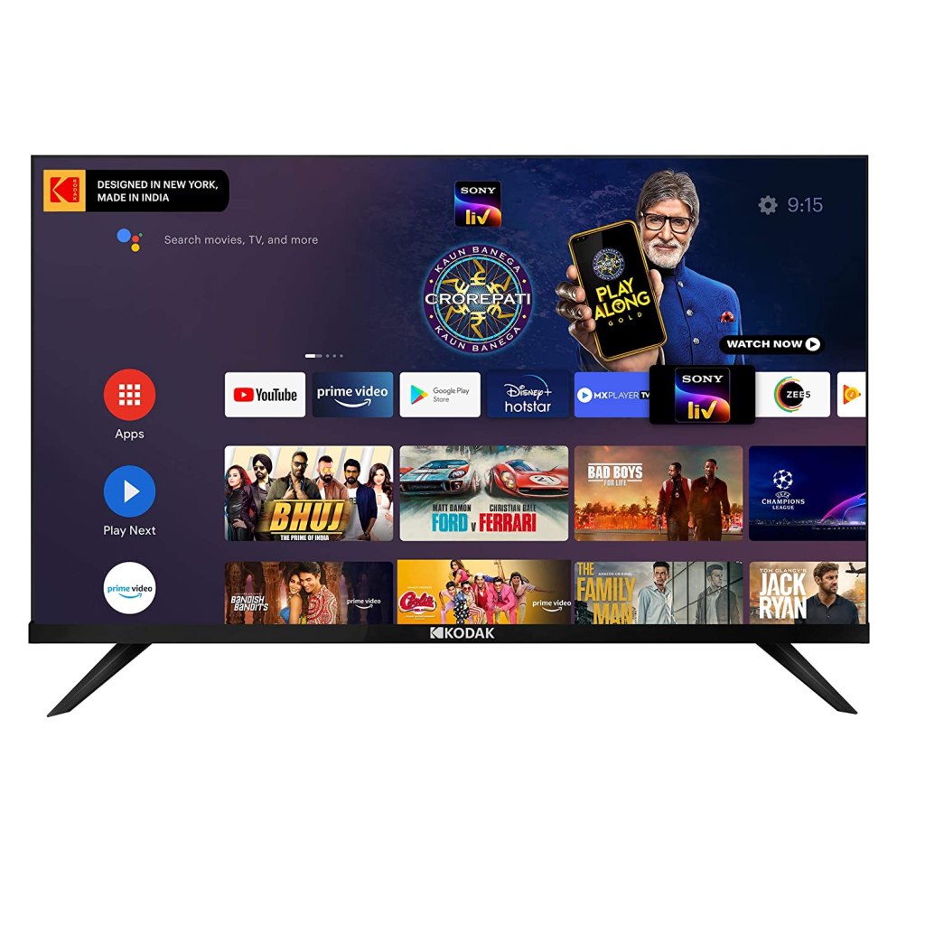 Kodak 43 Inches Full HD Certified Android LED TV 43FHDX7XPROBL (2021 Model) Latest Deal On Kodak 43 Inches Full HD Certified Android LED TV 43FHDX7XPROBL (2021 Model) - Dealsified