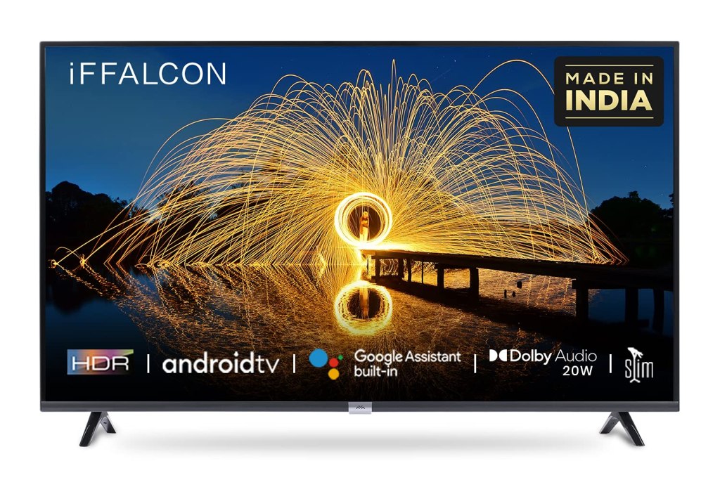 iFFALCON 40 inches Full HD Android Smart LED TV 40F2A (Black) (2021 Model) Latest Deal On iFFALCON 40 inches Full HD Android Smart LED TV 40F2A (Black) (2021 Model) - Dealsified