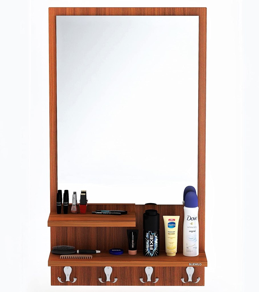 Latest Deal On BLUEWUD Rico Wall Hanging Dressing Table - Dealsified
