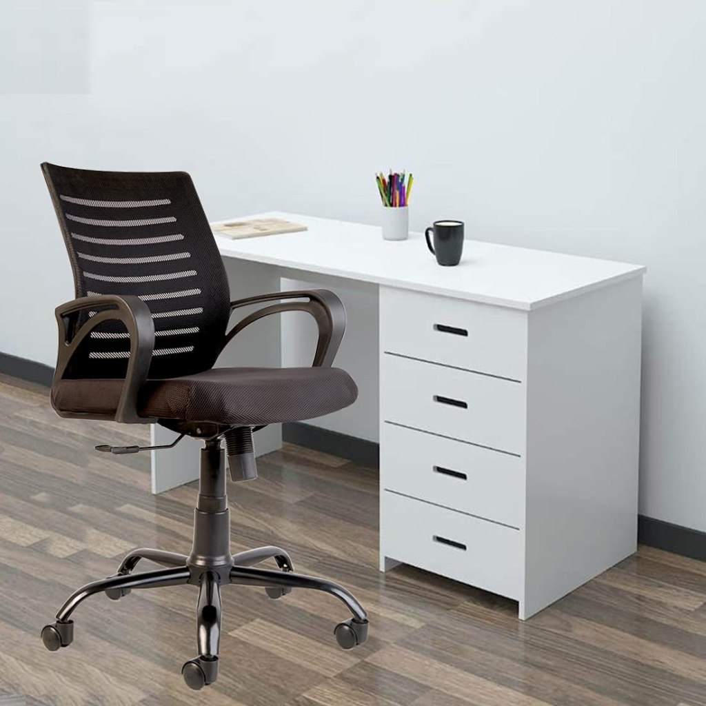 Latest Deal On CELLBELL® C104 Medium-Back Mesh Office Chair - Dealsified