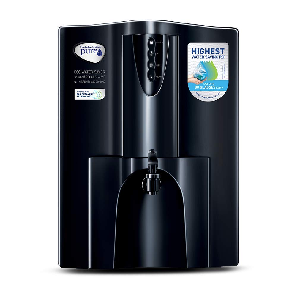HUL Pureit Eco Water Saver Mineral RO+UV+MF 10L Water Purifier Latest Deal On HUL Pureit Eco Water Saver Mineral RO+UV+MF 10L Water Purifier - Dealsified