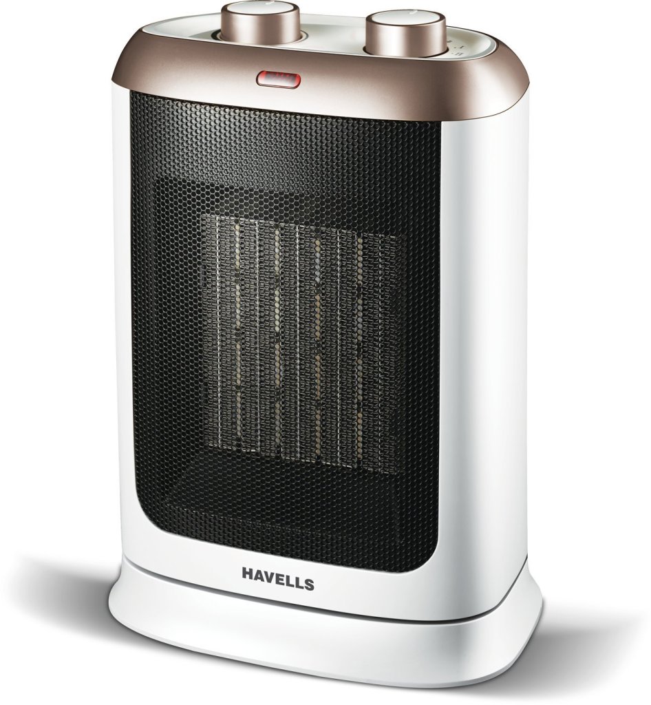 Havells Calido PTC Fan Heater 2000 Watts White and Gold Latest Deal On Havells Calido PTC Fan Heater 2000 Watts White and Gold - Dealsified