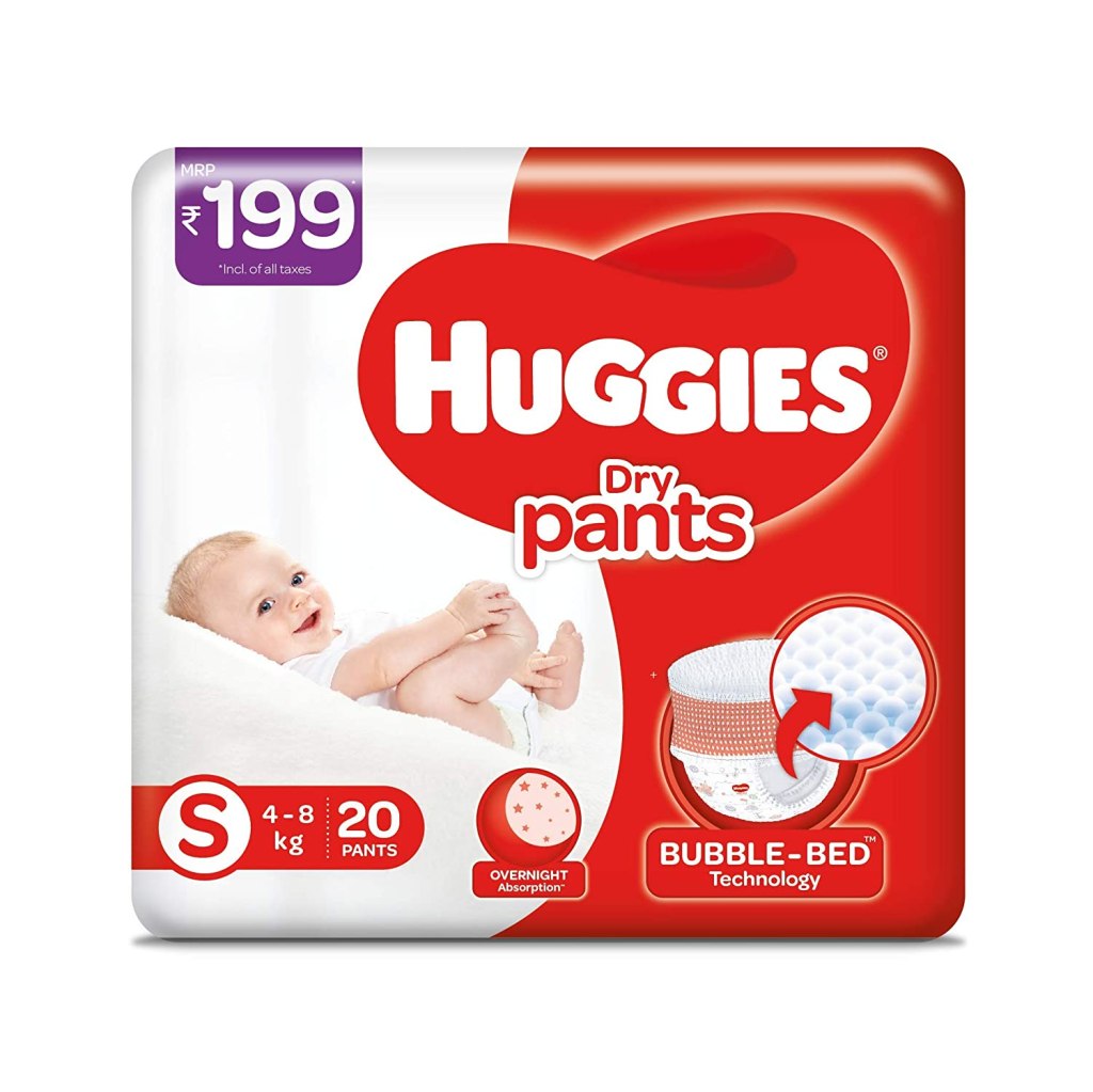 Latest Deal On Huggies Dry Pants, Small (S) Size Baby Diaper Pants - Dealsified