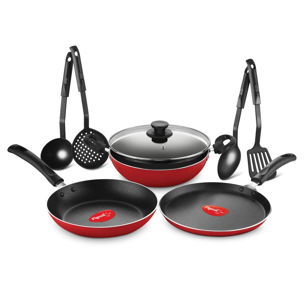 Pigeon By Stovekraft Mio Aluminium Gift Set Latest Deal On Pigeon By Stovekraft Mio Aluminium Gift Set - Dealsified