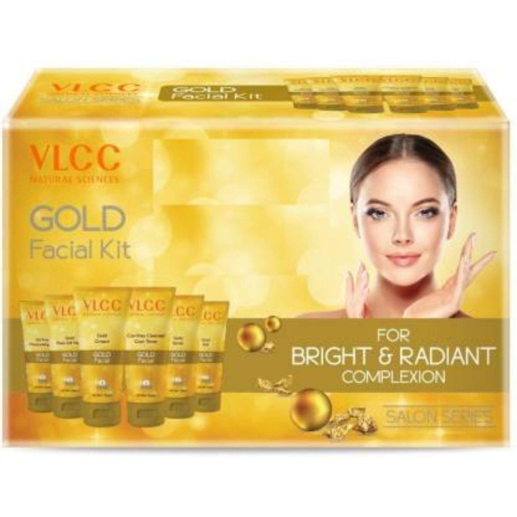 Latest Deal On VLCC Facial Kits (VLCC Gold Facial Kit 300 gm + FREE Rose Water Toner 100ml) - Dealsified