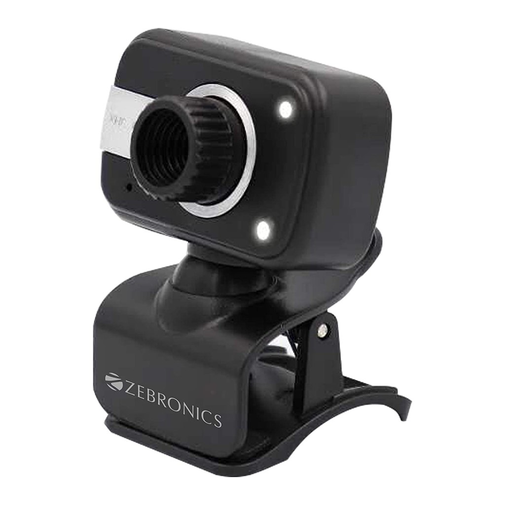Latest Deal On Zebronics Zeb-Crystal Clear Web Camera with 3P Lens - Dealsified