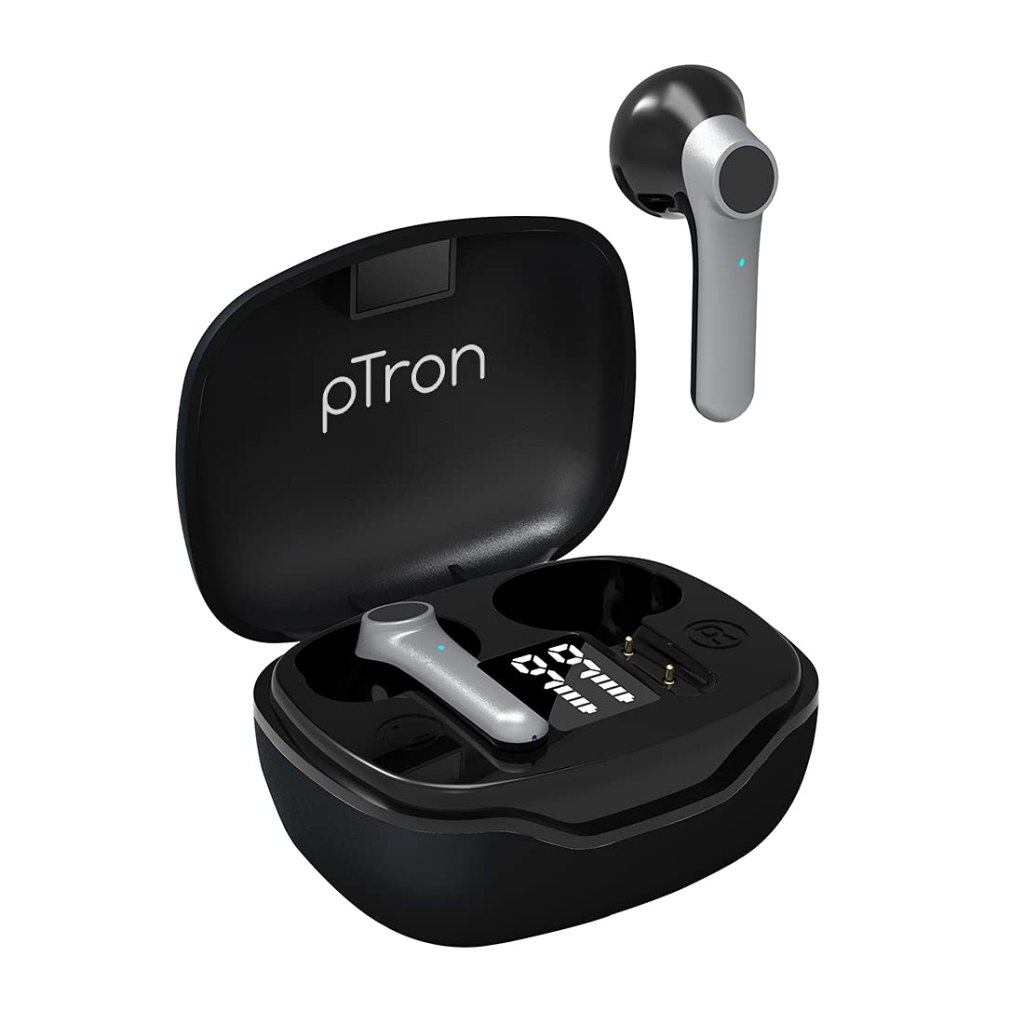 pTron Basspods 281 True Wireless Bluetooth 5.1 Headphones Latest Deal On pTron Basspods 281 True Wireless Bluetooth 5.1 Headphones - Dealsified