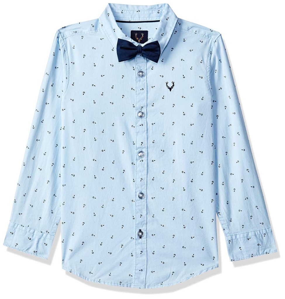 Allen Solly Junior Boy's Animal Print Regular fit Shirt Latest Deal On Allen Solly Junior Boy's Animal Print Regular fit Shirt - Dealsified