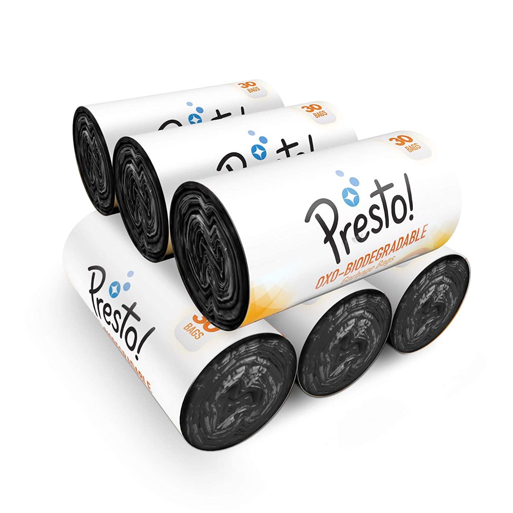 Latest Deal On Amazon Brand - Presto! Oxo-Biodegradable Garbage Bags - Dealsified