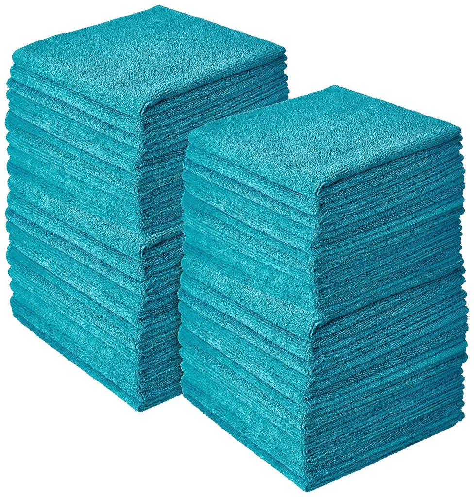 Latest Deal On Amazon Brand - Presto! Thick Microfibre Cleaning Cloth (Set Of 48) - Dealsified