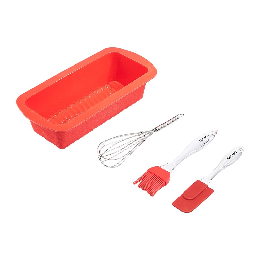 Latest Deal On Amazon Brand - Solimo Baking Set (4 pieces) - Dealsified