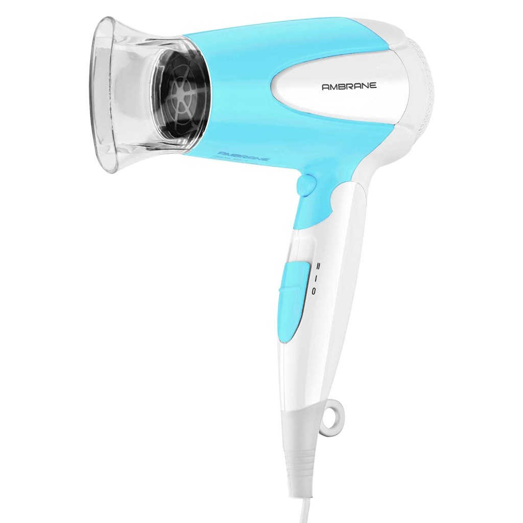 Latest Deal On Ambrane 12OOW Foldable Hair Dryer - Dealsified