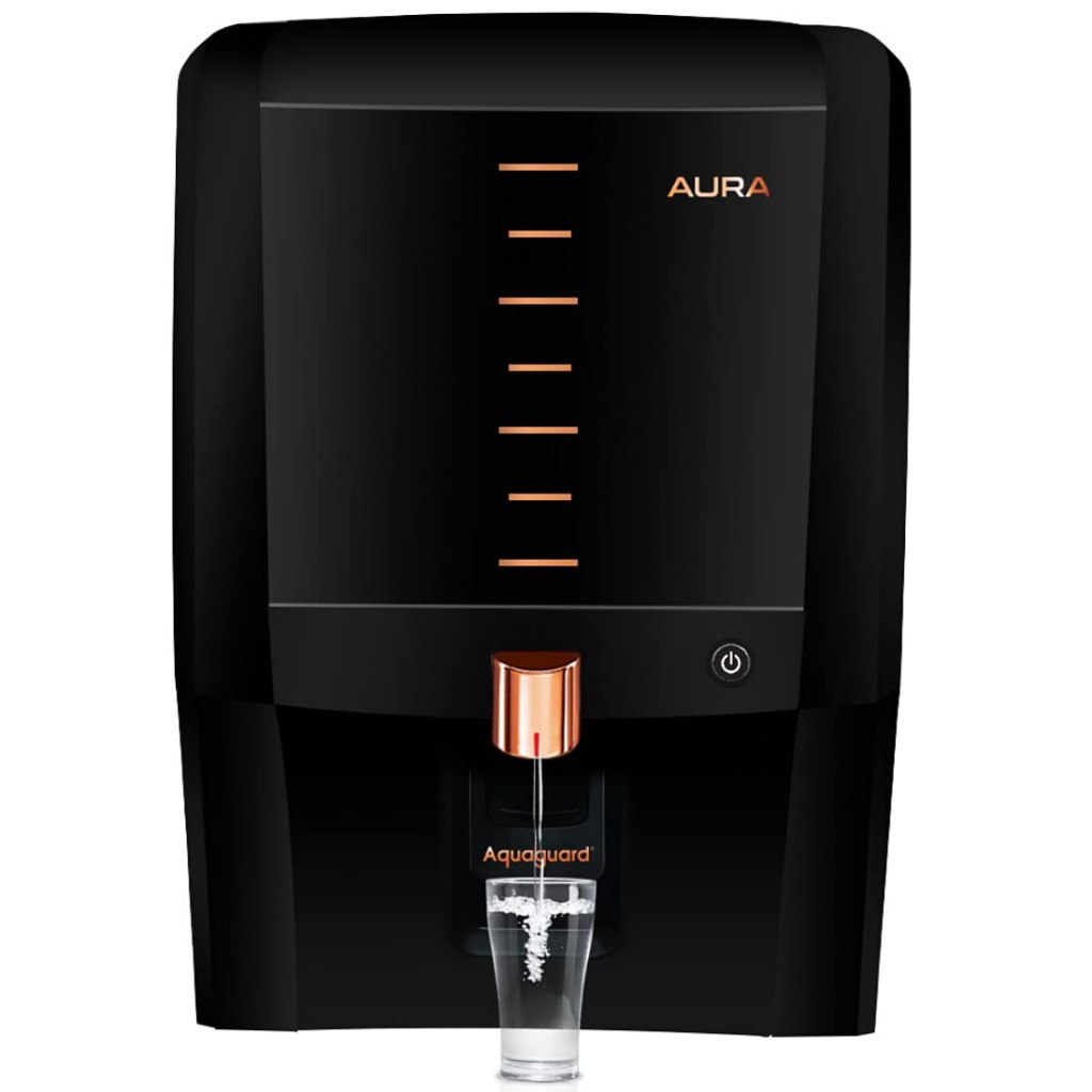 Latest Deal On Aquaguard Aura UV e-boiling+Ultra Filtration+Active Copper+Mineral Guard Technology, Water Purifier - Dealsified