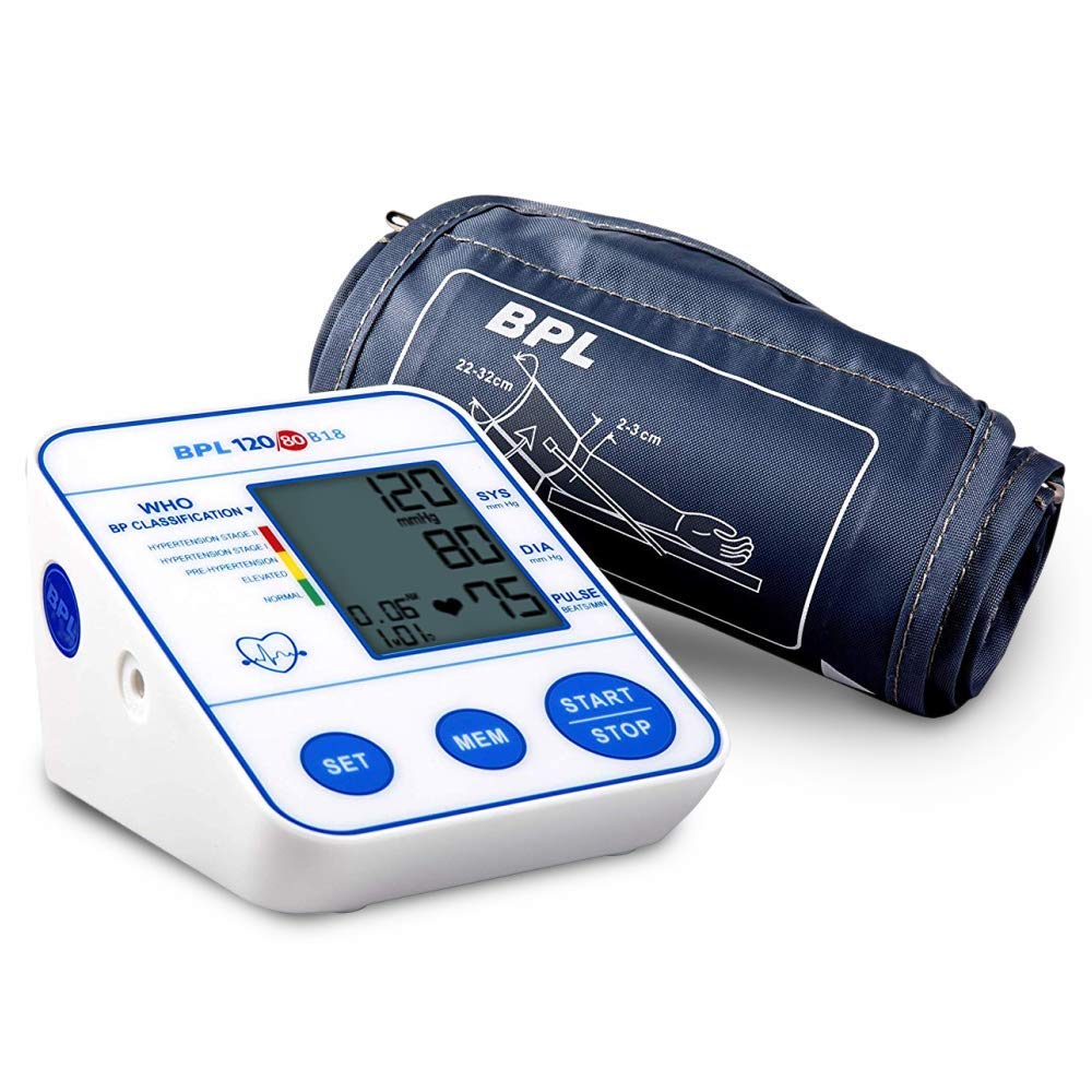 Latest Deal On BPL Medical Technologies BPL 120/80 B18 Digital Blood Pressure Monitor with USB Compatibility - Dealsified