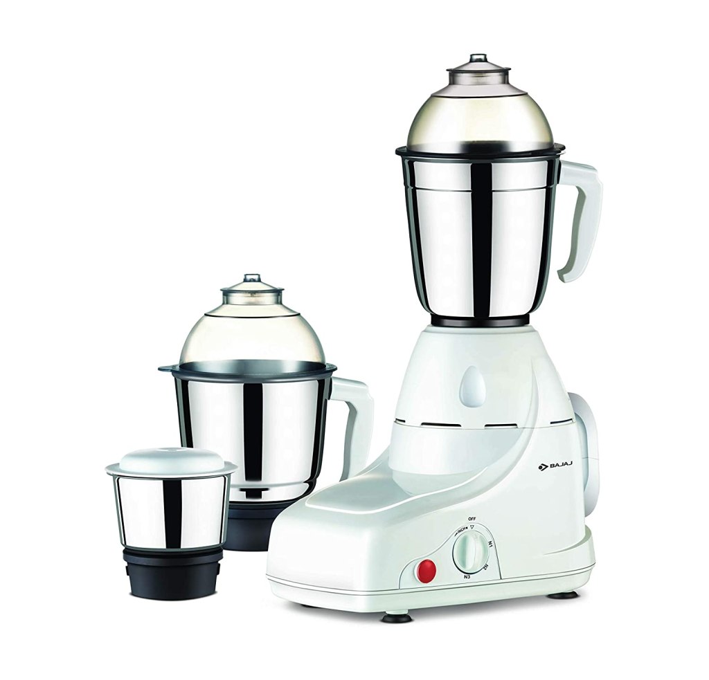 Bajaj GX-8 750W Mixer Grinder with Nutri Pro Feature, 3 Jars Latest Deal On Bajaj GX-8 750W Mixer Grinder with Nutri Pro Feature, 3 Jars - Dealsified