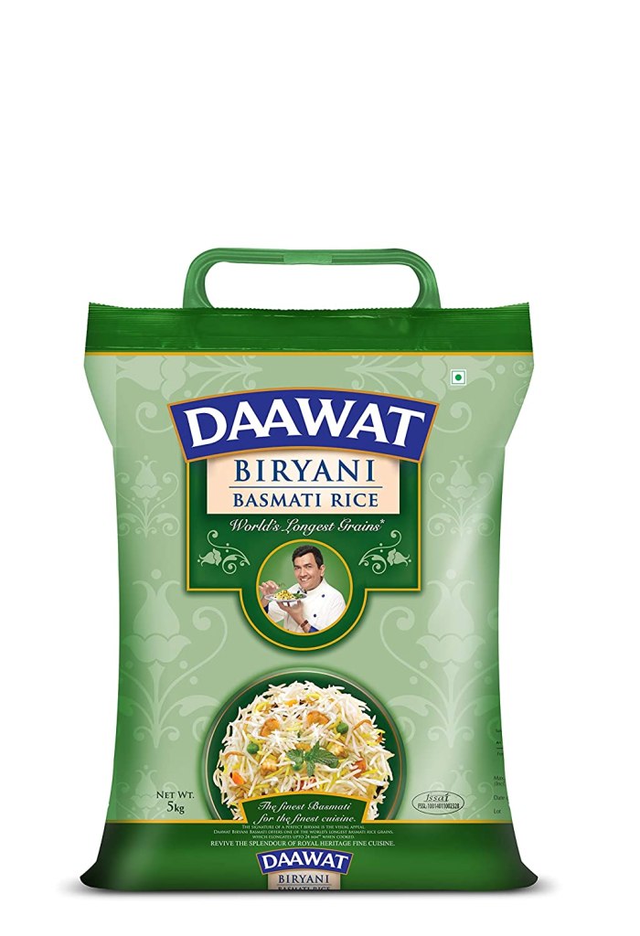 Latest Deal On Daawat Biryani, World's Longest Grain, Aged Basmati Rice, 5 Kg - Dealsified