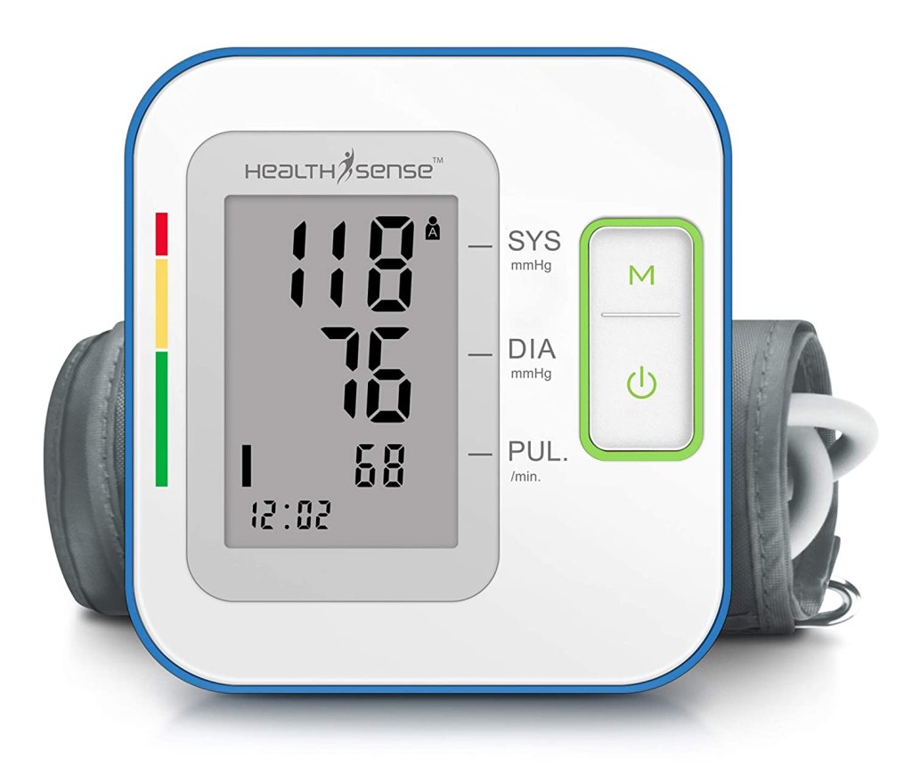 Latest Deal On HealthSense Heart-Mate BP 100 Upper Arm Automatic Digital Talking Blood Pressure Monitor - Dealsified