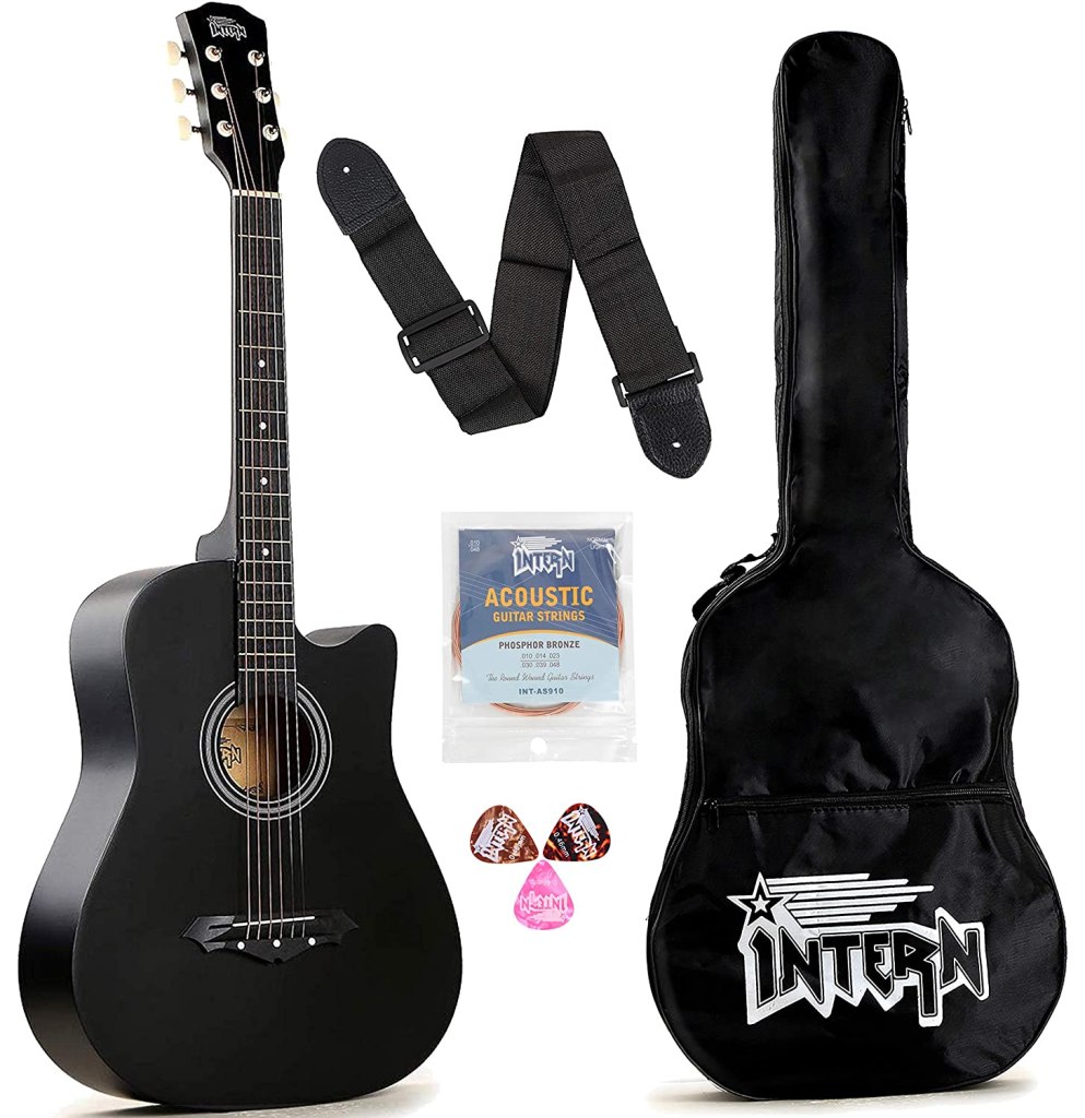 Intern INT-38C Acoustic Guitar Kit Latest Deal On Intern INT-38C Acoustic Guitar Kit - Dealsified