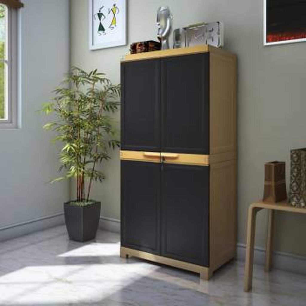 Nilkamal Freedom Mini Medium Plastic Cabinet Brown Latest Deal On Nilkamal Freedom Mini Medium Plastic Cabinet Brown - Dealsified