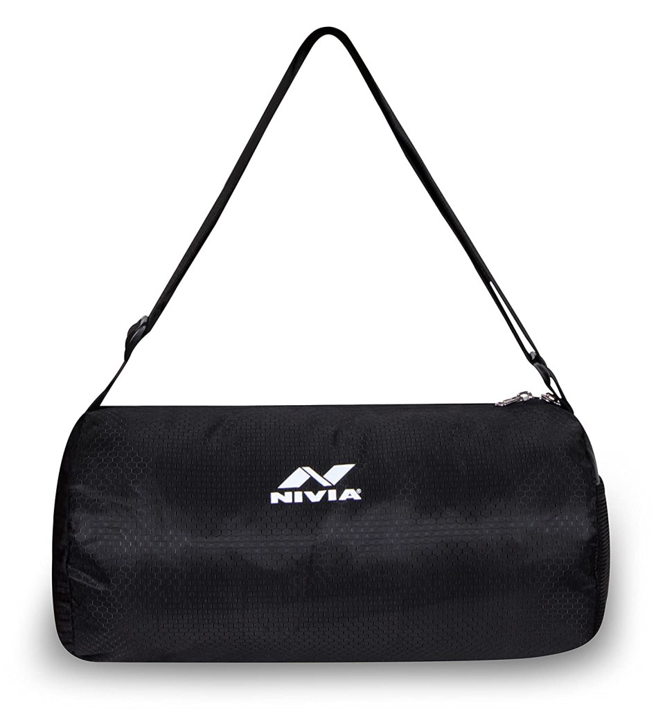 Latest Deal On Nivia 6853 Polyester Basic Duffle Bag, Youth (Black) - Dealsified