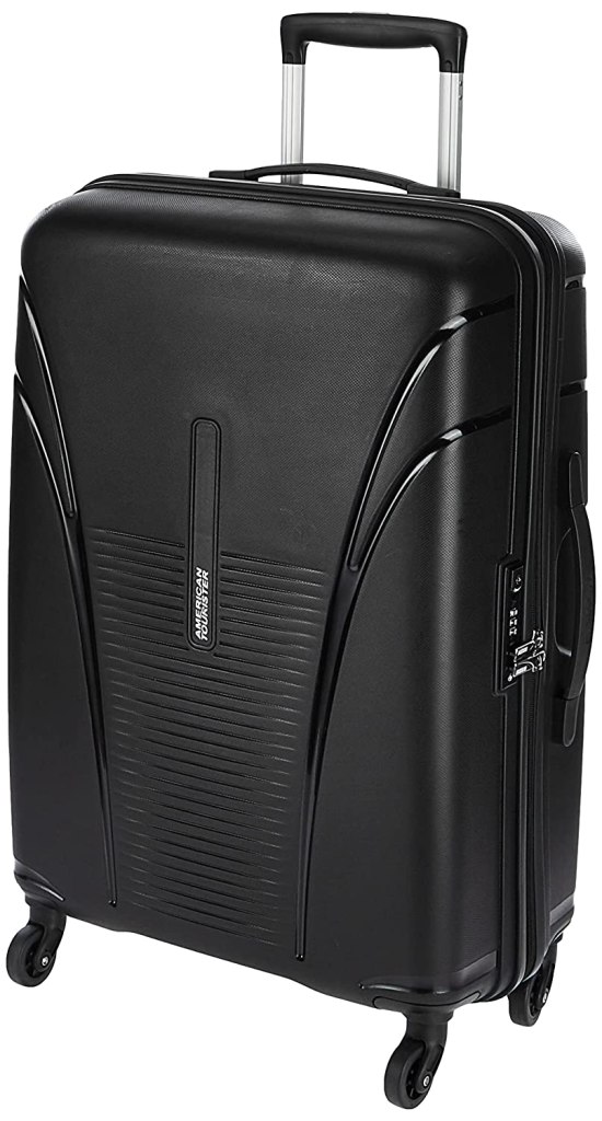American Tourister Ivy Polypropylene 68 cms Black Hardsided Check-in Luggage Latest Deal On American Tourister Ivy Polypropylene 68 cms Black Hardsided Check-in Luggage - Dealsified