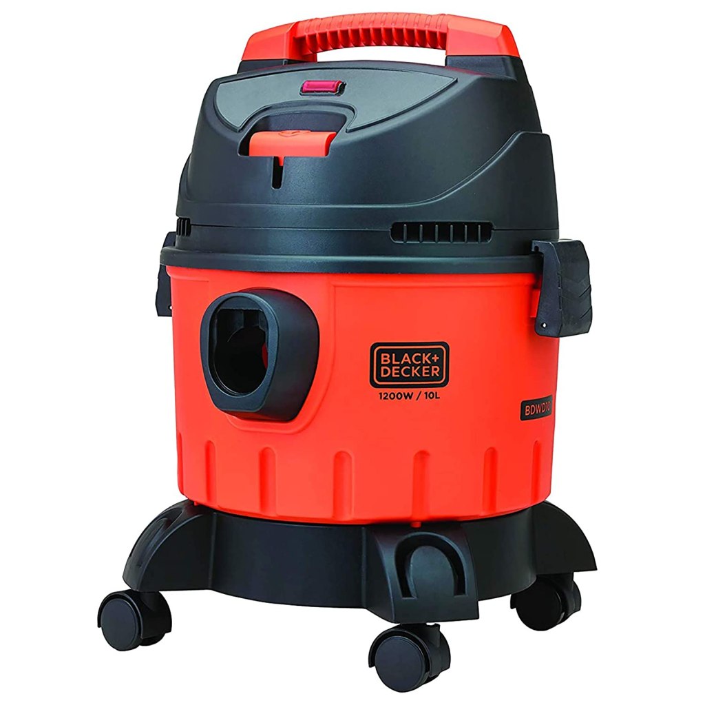 Latest Deal On BLACK+DECKER WDBD10 10-Litre, 1200 Watt , 16 KPa High Suction Wet and Dry Vacuum Cleaner - Dealsified