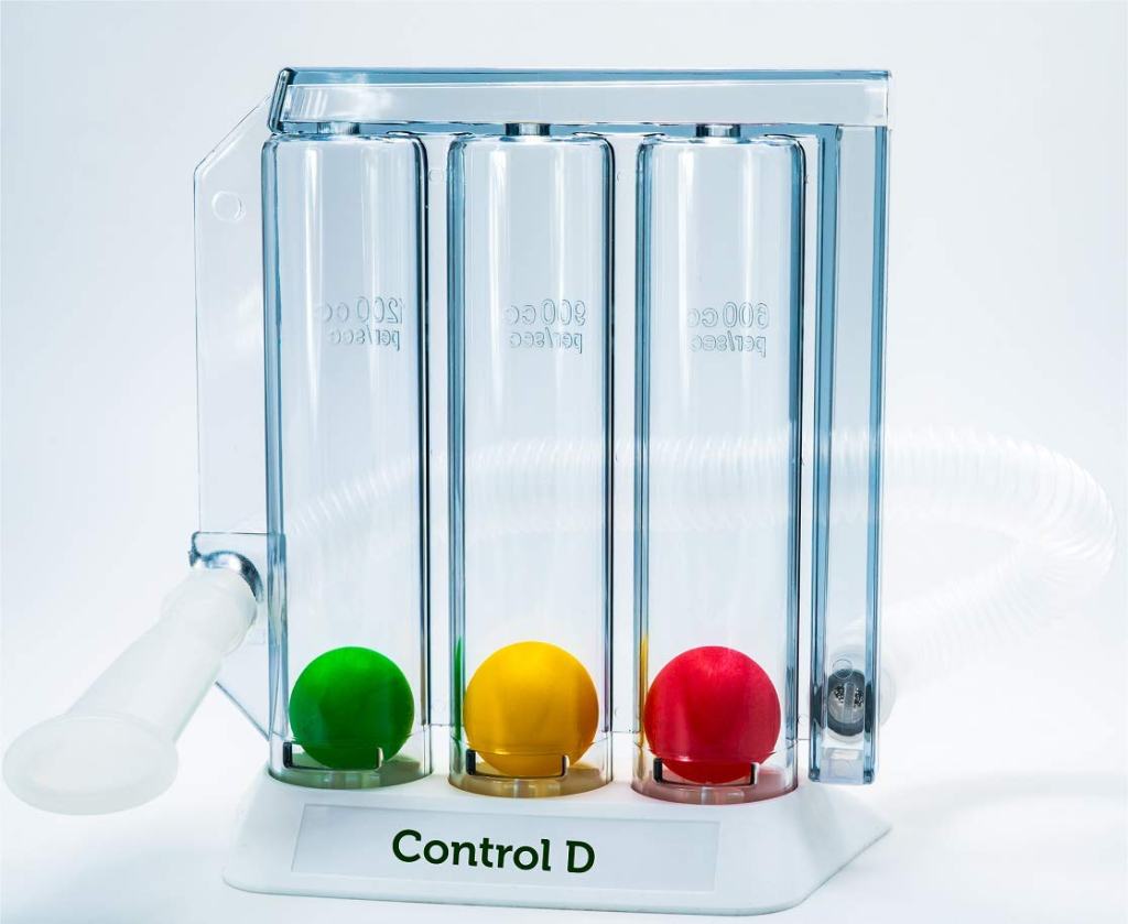 Latest Deal On Control D Spirometer 3 Ball Lung Exerciser - Dealsified