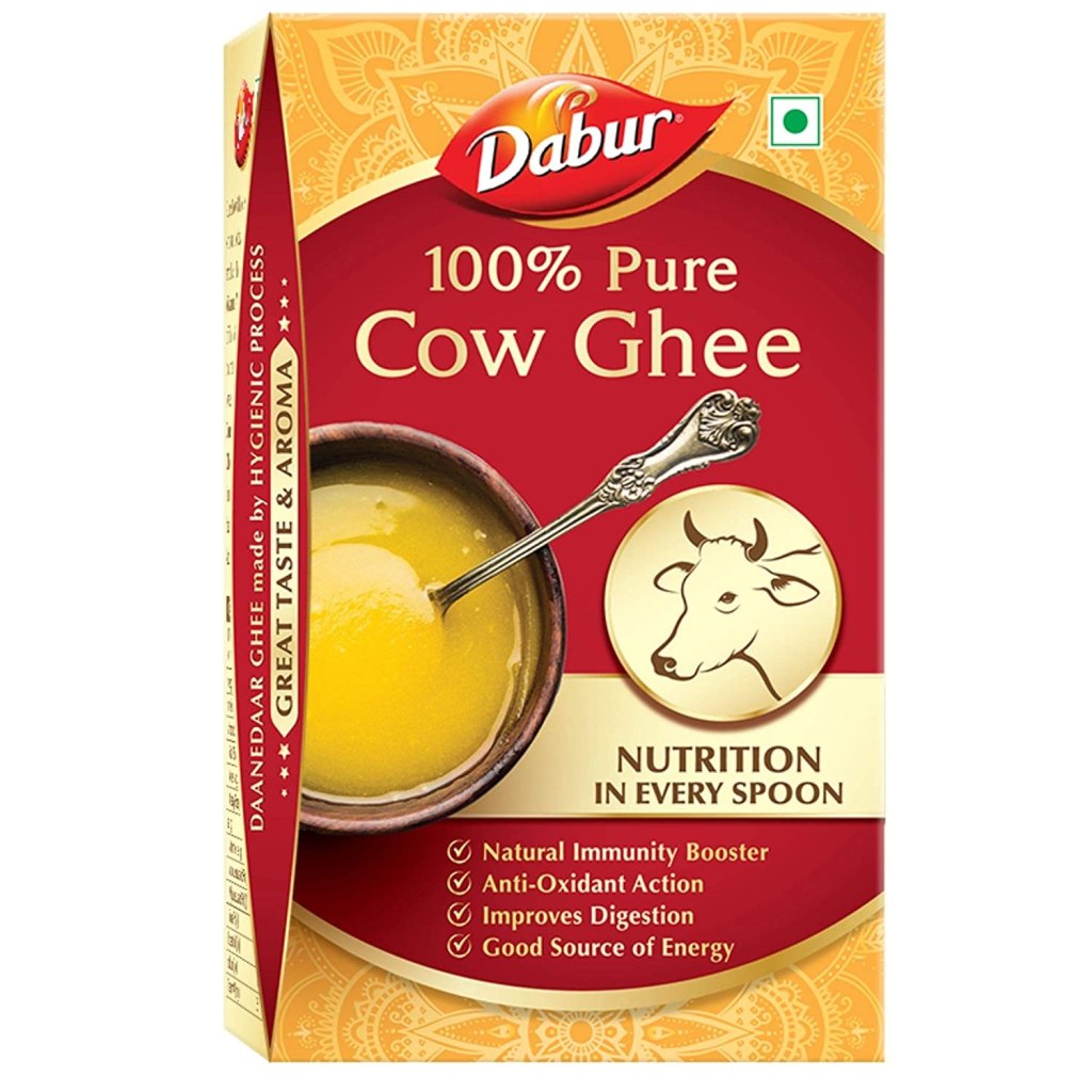 Dabur 100% Pure Cow Ghee - 1L Latest Deal On Dabur 100% Pure Cow Ghee - 1L - Dealsified