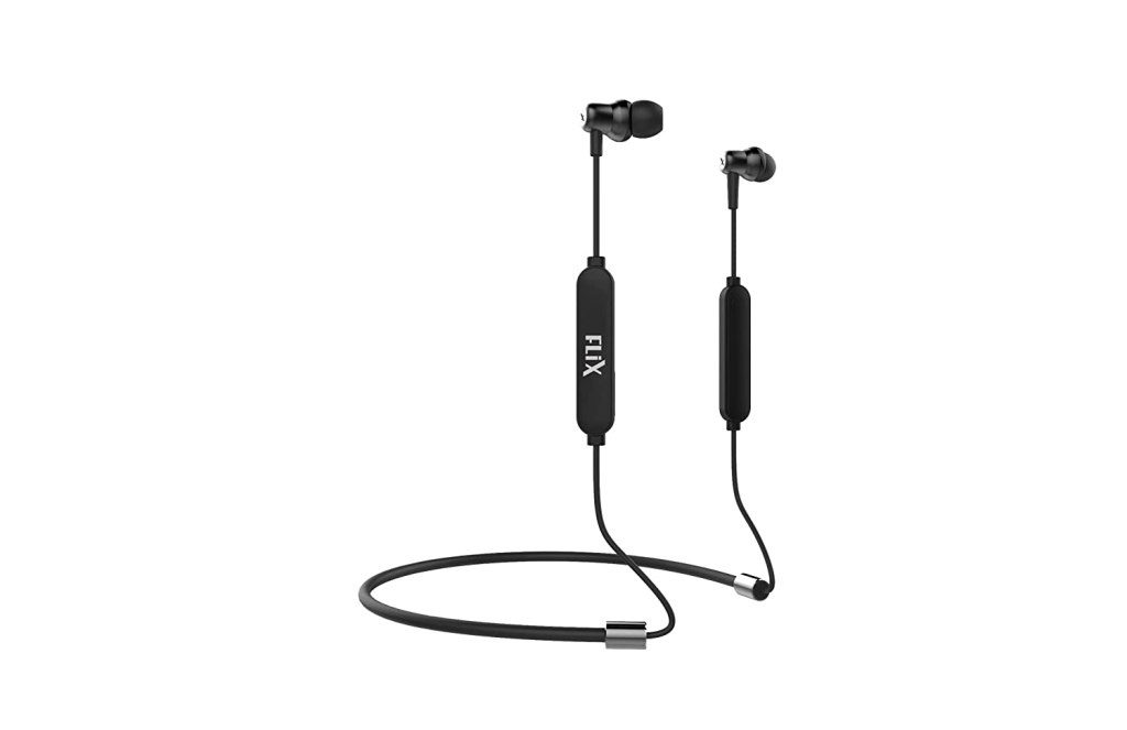 Latest Deal On FLiX (Beetel) Thunder Lite 1000 Wireless BT 5.0 InEar Neckband with inbuilt Mic - Dealsified
