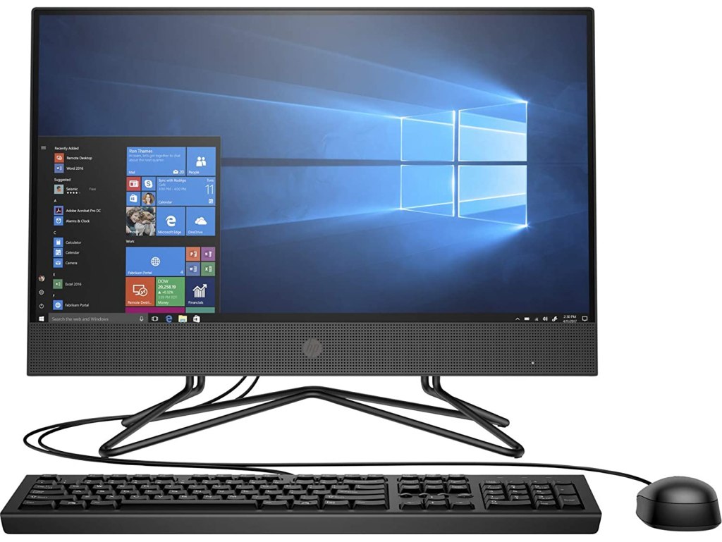 Latest Deal On HP AIO Core i3 10th Gen 21.5-inch FHD Computer - Dealsified