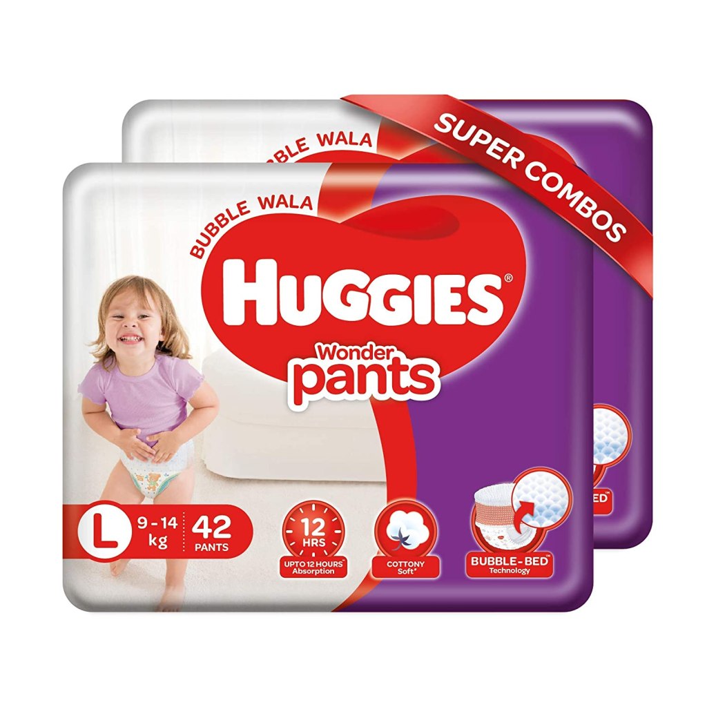 Latest Deal On Huggies Wonder Pants, Large (L) - Pack Of 2 - Dealsified