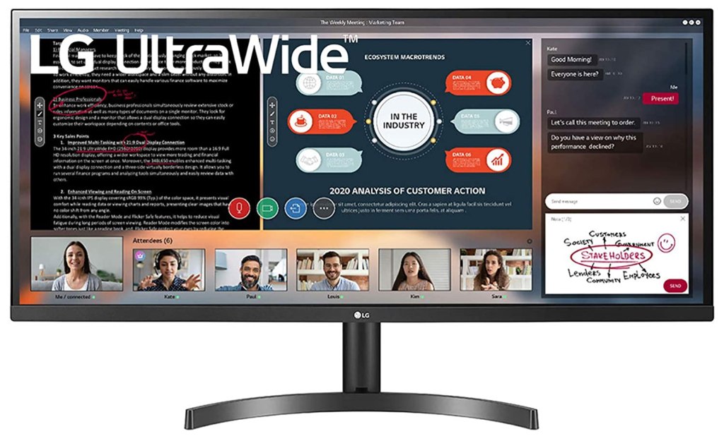 Latest Deal On LG UltraWide 34 inch (86.3 cm) WFHD (2560 x 1080) IPS Display - Dealsified