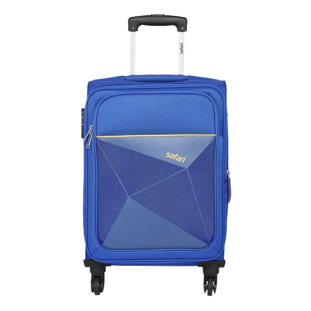 Latest Deal On Safari Polyester 65 cms Blue Softsided Check-in Luggage - Dealsified