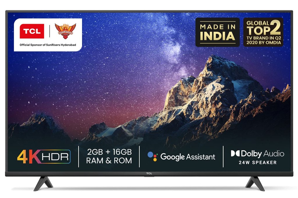 TCL 43 inches 4K Ultra HD Certified Android Smart LED TV Latest Deal On TCL 43 inches 4K Ultra HD Certified Android Smart LED TV - Dealsified