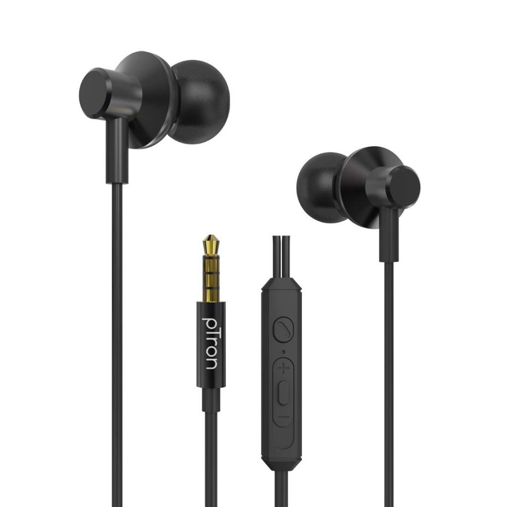 pTron Pride Lite HBE (High Bass Earphones) in-Ear Wired Headphones Latest Deal On pTron Pride Lite HBE (High Bass Earphones) in-Ear Wired Headphones - Dealsified