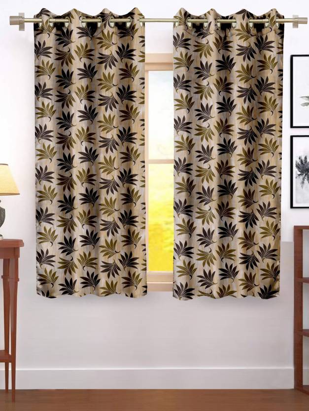Latest Deal On Flipkart SmartBuy 150 cm (5 ft) Polyester Window Curtain (Pack Of 2) - Dealsified