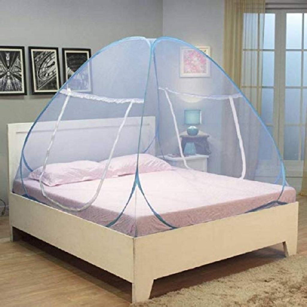 Latest Deal On Kuber Industries Mosquito Net Foldable King Queen Size - Dealsified