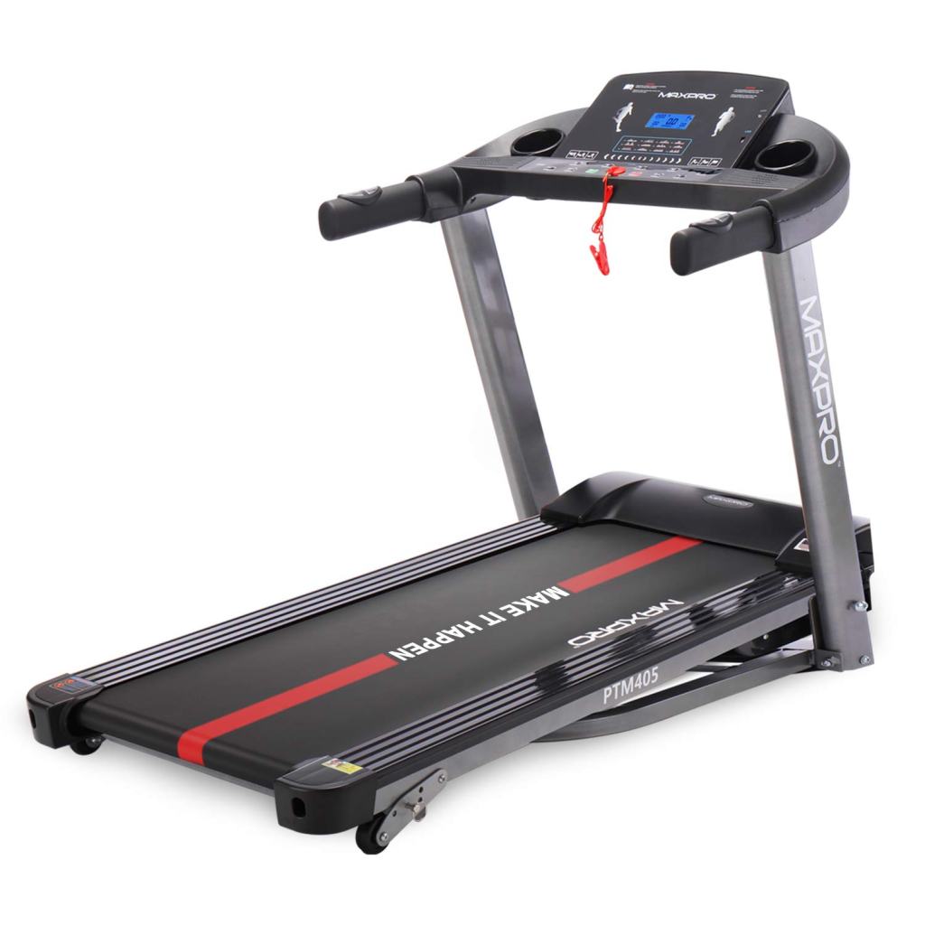 Latest Deal On MAXPRO PTM405 2HP(4 HP Peak) Folding Treadmill - Dealsified