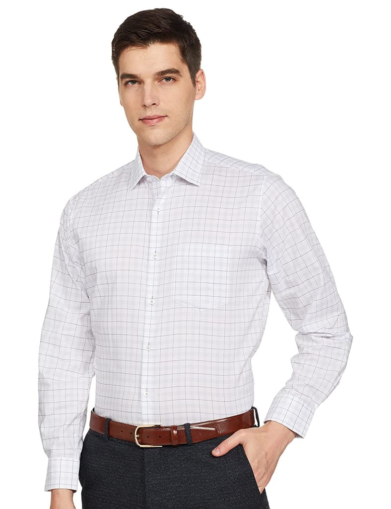 Latest Deal On Van Heusen Men's Loose Fit Formal Shirt - Dealsified